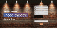 Desktop Screenshot of chotatheatre.com